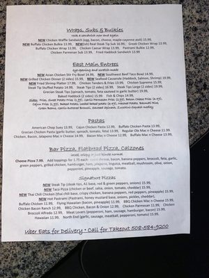 Menu photo 1 Ben's PourHouse & Grille Avon, MA