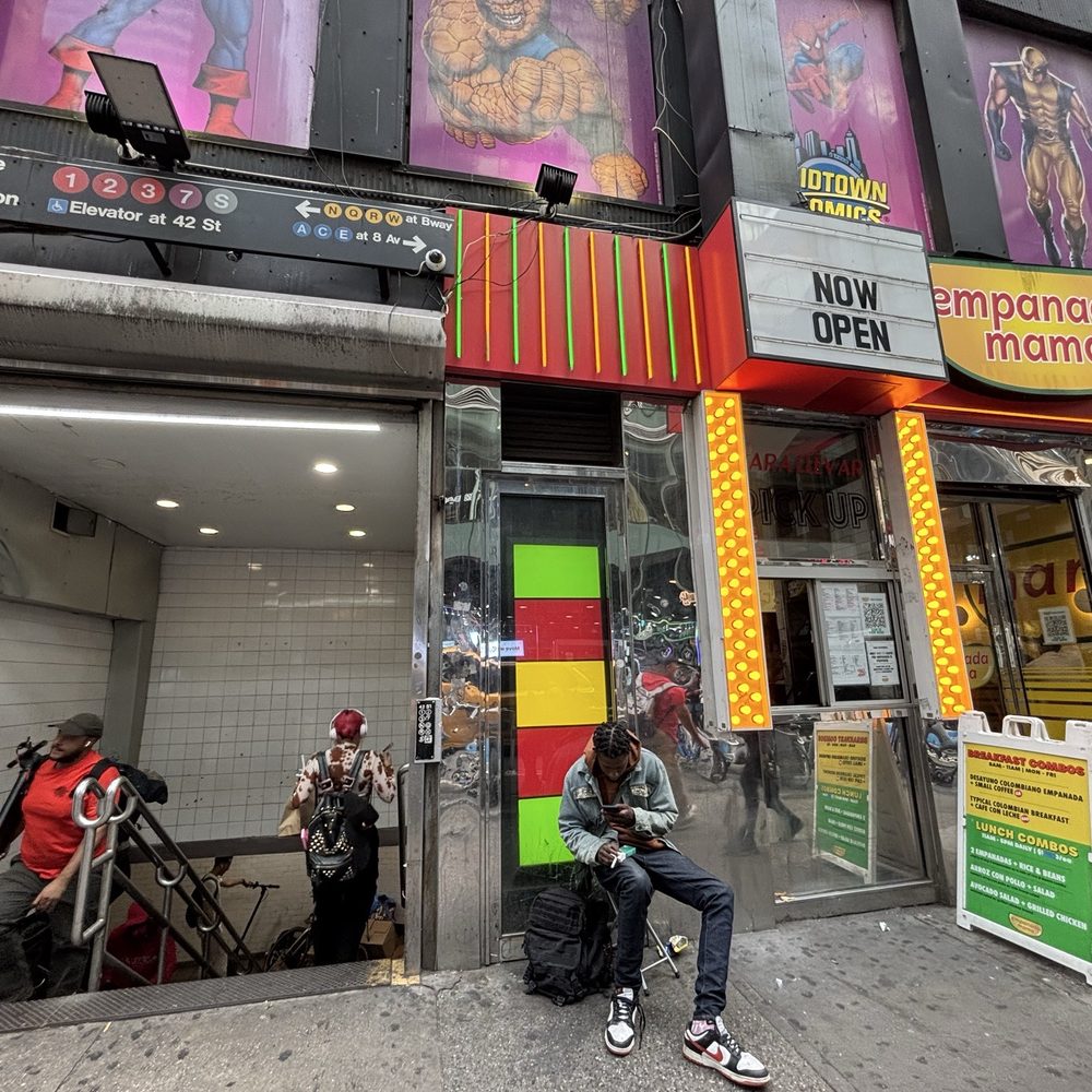 Empanada Mama - Empanada Mamba is next to Time Square subway station. See picture as reference. - Empanadas Near Me - New York, New York Empanada Mama - Empanada Mamba is next to Time Square subway station. See picture as reference. - Empanadas Near Me - New York, New York