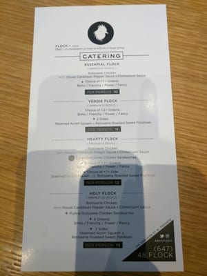 Menu photo 2 Flock Rotisserie + Greens Toronto, ON