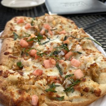 Riverview Bistro - a pizza on a plate - Seafood Near Me - Stratford, Connecticut Riverview Bistro - a pizza on a plate - Seafood Near Me - Stratford, Connecticut