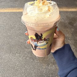 Dubai Chocolate shake with chocolate ice cream