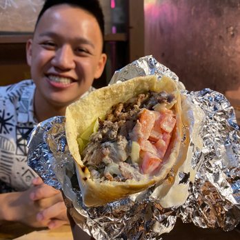Mamoun's Falafel - Beef Shawarma ft my boyfriends big head - Middle Eastern Near Me - New York, New York Mamoun's Falafel - Beef Shawarma ft my boyfriends big head - Middle Eastern Near Me - New York, New York