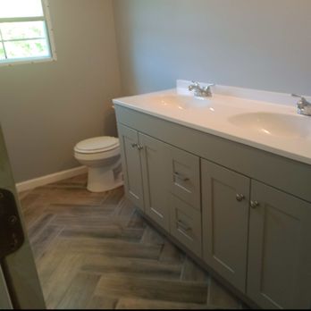 Jones Brothers Construction - Bathroom remodel (flooring, painting,mudding,, installing tub/shower, toilet,light fixtures and vanity, as well as plumbing. - General Contractors Near Me - Madisonville, Kentucky Jones Brothers Construction - Bathroom remodel (flooring, painting,mudding,, installing tub/shower, toilet,light fixtures and vanity, as well as plumbing. - General Contractors Near Me - Madisonville, Kentucky