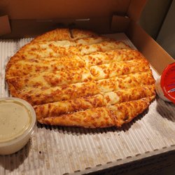 Slice of the 80's - Extreme Cheese Bread with Ranch and Marinara