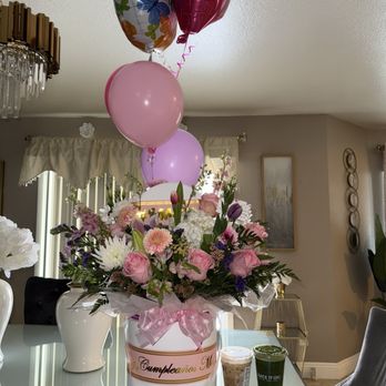 Genis Florist & Gifts - Mom's birthday flower arrangement - Florists Near Me - Rialto, California