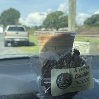 Veni Vidi Vici Cafe - turtle cheesecake latte and s'mores cookie :) - Desserts Near Me - Kannapolis, North Carolina Veni Vidi Vici Cafe - turtle cheesecake latte and s'mores cookie :) - Desserts Near Me - Kannapolis, North Carolina