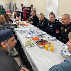 Islamic Center of Shenandoah Valley - Meeting with HPD Chief and officers