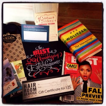 The Bell House - Bust Magazine's gift bag loot - Music Venues Near Me - Brooklyn, New York The Bell House - Bust Magazine's gift bag loot - Music Venues Near Me - Brooklyn, New York