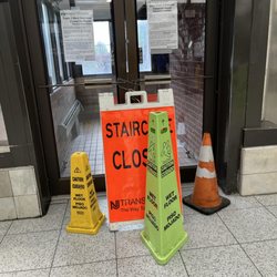 Summit Train Station - Broken stairs