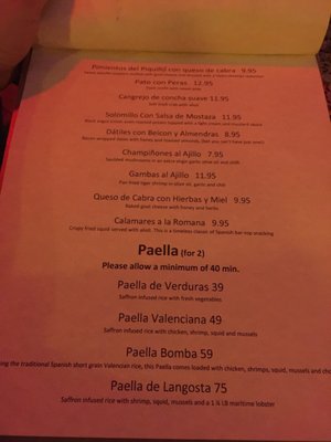 Menu photo 6 Tapas at Embrujo Toronto, ON