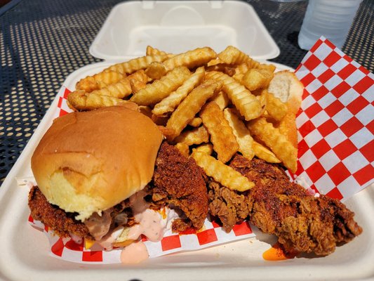 Fluster Cluck Hot Chicken by null