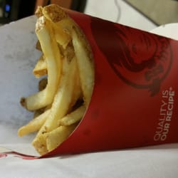 Wendy's - This is what you guys do? Stop being so cheap with your fries Wendy's. What's wrong with you?