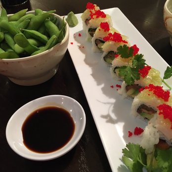 Roppongi Sushi - Lime scallop roll - Japanese Near Me - Livermore, California Roppongi Sushi - Lime scallop roll - Japanese Near Me - Livermore, California