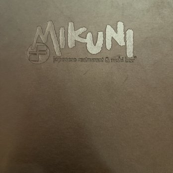 Mikuni - Menu - Japanese Near Me - Concord, California