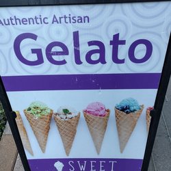 Sweet Frozen Bar - It's big on the sidewalk you can't miss it across from Trulux