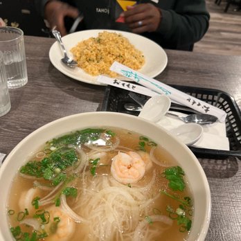 Pho Mai Cali - P11. Shrimp Pho- Ph Tm  R6. Crab Fried Rice- Cm Chin Cua - Vietnamese Near Me - Santee, California