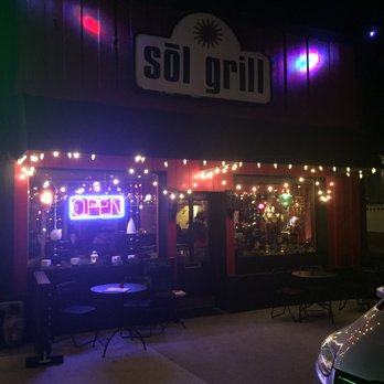 Sol Grill - Store front, very close to us. Got off work at 5, picked up my man 5:30, got here at 6:03p with 6:25p reservation - New American Near Me - Newport Beach, California