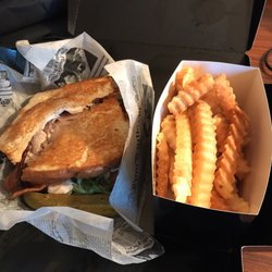 Horse Creek Lounge - Turkey sandwich and fries.  Very good