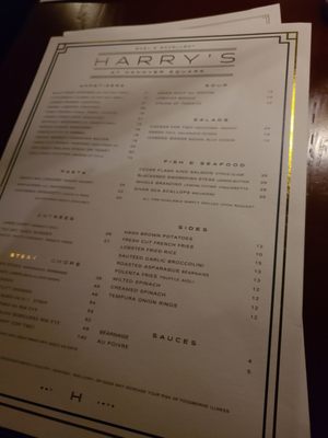 Menu photo 5 Harry's Manhattan, NY