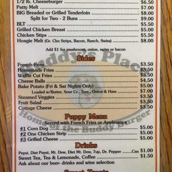 Buddy's Place - Menu - continued - American Near Me - Lancaster, Missouri Buddy's Place - Menu - continued - American Near Me - Lancaster, Missouri