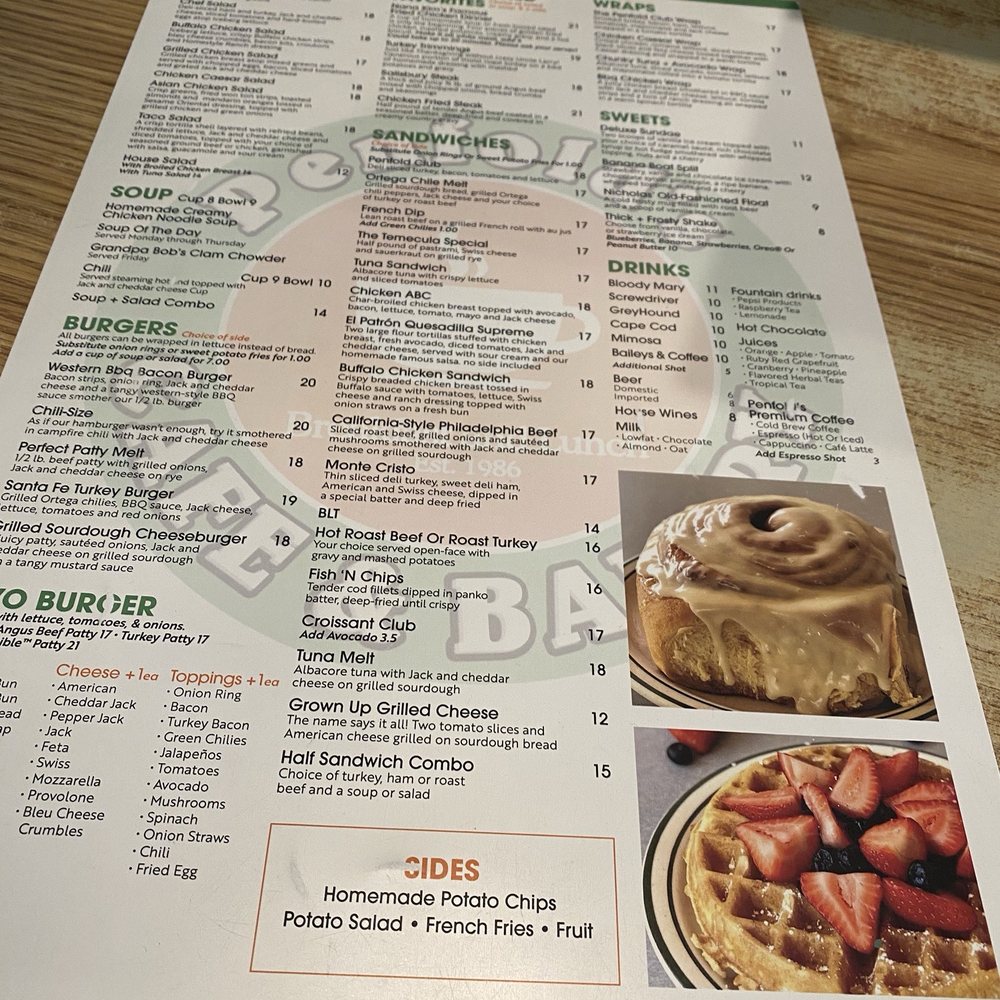 Penfold's Cafe & Bakery - Breakfast & Brunch Near Me - Temecula, California