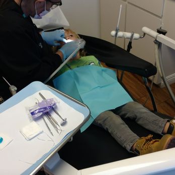 DosSantos Dental - My 3 year old getting a cleaning. He loves the staff! My daughters do as well! - General Dentistry Near Me - Rialto, California