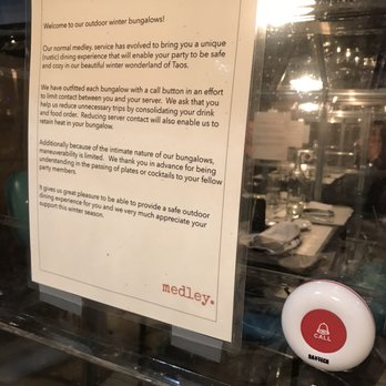 Medley - Taos was on the ball. Like this little call button in our greenhouse. - New American Near Me - El Prado, New Mexico