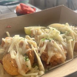 Shrimp tacos