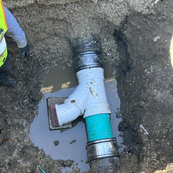 Muehlfelt Services - Installation of a new connection on city sanitary sewer - Plumbing Near Me Muehlfelt Services - Installation of a new connection on city sanitary sewer - Plumbing Near Me