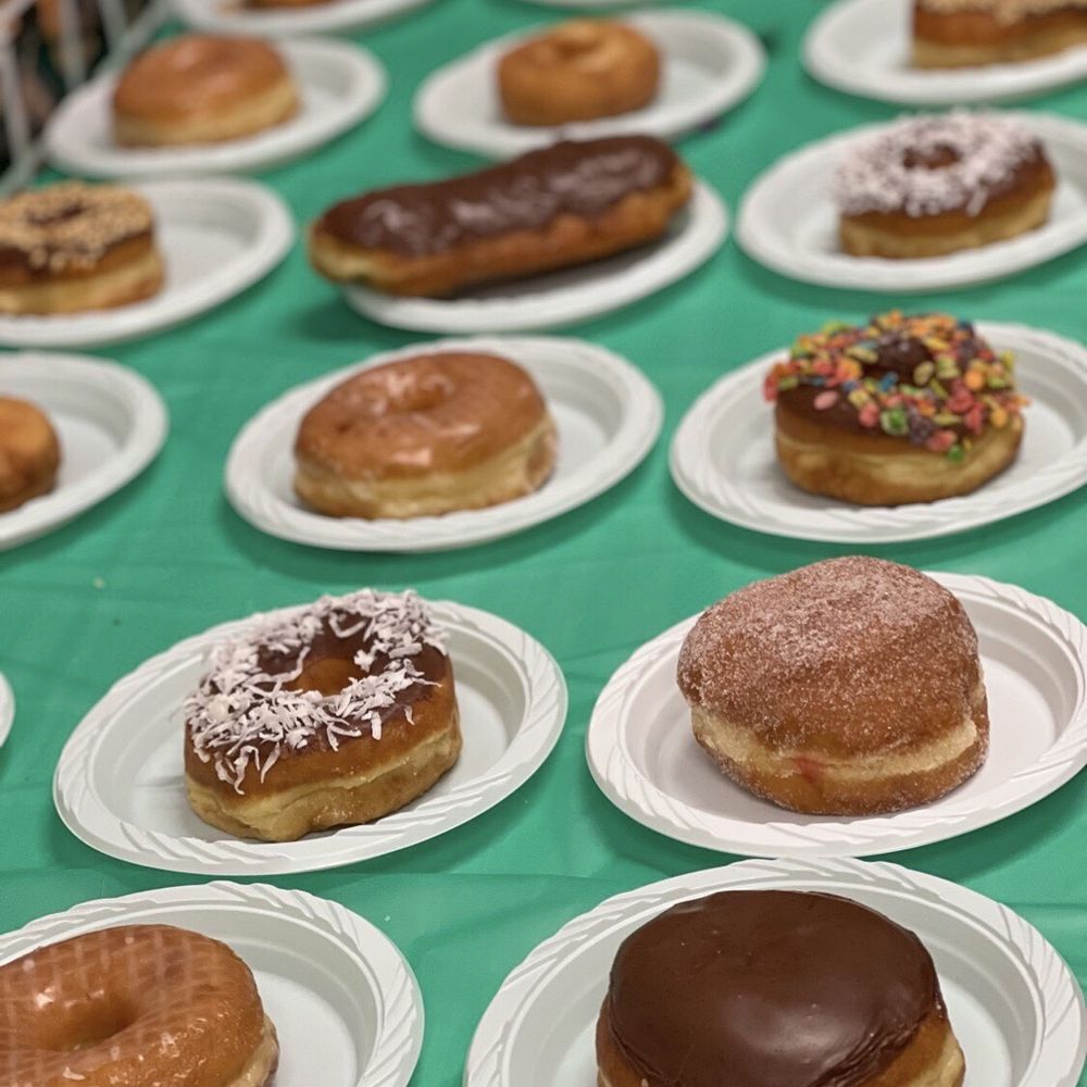 Rudy's Donuts - a table full of doughnuts - Donuts Near Me - San Jacinto, California Rudy's Donuts - a table full of doughnuts - Donuts Near Me - San Jacinto, California