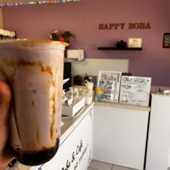Bliss Tea Boba & Cafe - Taro milkshake with strawberry sea salt cold foam - Coffee & Tea Near Me - Brawley, California Bliss Tea Boba & Cafe - Taro milkshake with strawberry sea salt cold foam - Coffee & Tea Near Me - Brawley, California