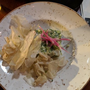 Rappahannock - Ceviche with mint & cilantro; plus yucca chips - Bars Near Me - Richmond, Virginia Rappahannock - Ceviche with mint & cilantro; plus yucca chips - Bars Near Me - Richmond, Virginia