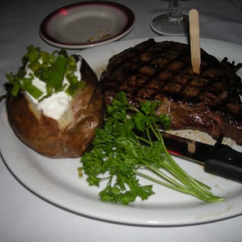 La Cave - boneless rib eye med rare - Steakhouses Near Me - Costa Mesa, California La Cave - boneless rib eye med rare - Steakhouses Near Me - Costa Mesa, California
