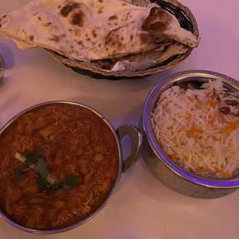 Bombay Grill - Crab Pathia (with Rice and Naan) - Indian Near Me - Brooklyn, New York