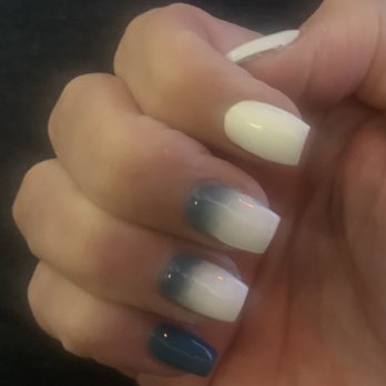 Swan Nails - Nails by Leon... he did a great job and was very patient with my indecisiveness lol - Nail Salons Near Me - Las Vegas, Nevada