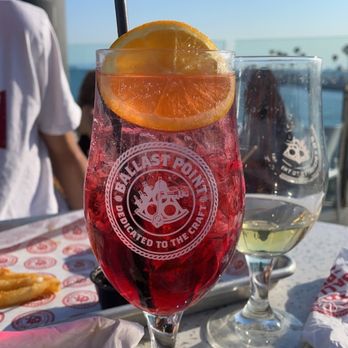 Ballast Point Brewing Long Beach - Fiero spritz - Breweries Near Me - Long Beach, California