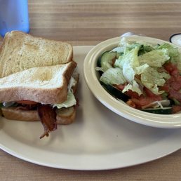 BLT and a side salad.
