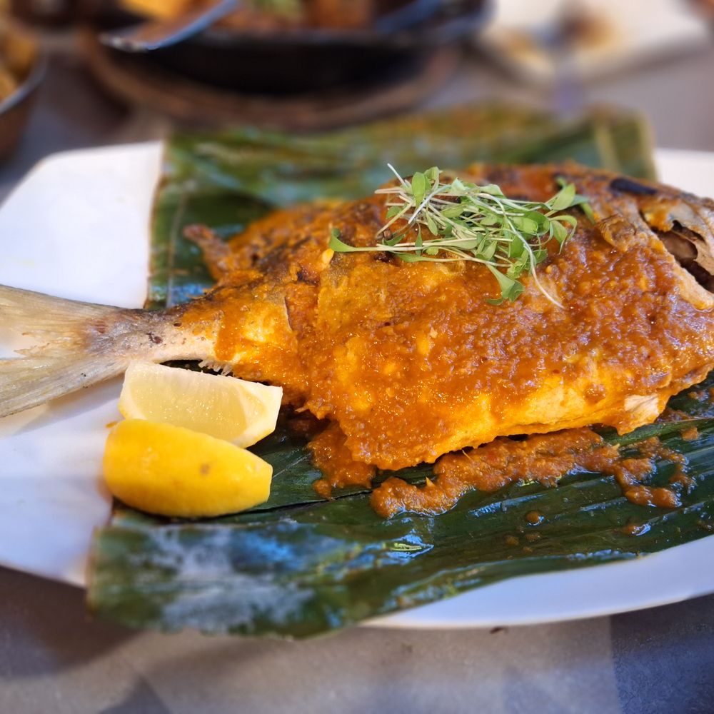 Phat Eatery - Ikan Bakar....grilled Golden Pmfret - Malaysian Near Me - Katy, Texas