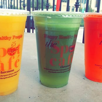 The Spot - Juice Life :) Kale Cumber Juice, Orange Ginger Juice, & a Freshly Squeezed O.J. - Juice Bars & Smoothies Near Me - Claremont, California The Spot - Juice Life :) Kale Cumber Juice, Orange Ginger Juice, & a Freshly Squeezed O.J. - Juice Bars & Smoothies Near Me - Claremont, California