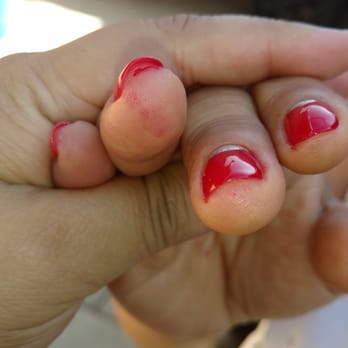 Sun Nails - Worse place w/ rude employees and to get your nails done!!! My mother's nails were bumpy and uneven AND she was there for 5 hrs!!!! - Nail Salons Near Me - Los Angeles, California