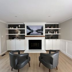 Super Graeme Wallcovering - Behind shelves