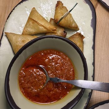 Suya Joint - Vegetable Samosas - African Near Me - Providence, Rhode Island