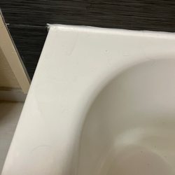 Quality Inn & Suites Wichita Falls I-44 - Did not clean bathtub when everything was removed from the restroom.