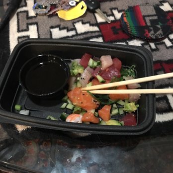 RA Sushi - Mesa - This was their $12 chirashi to go.... barely any seaweed. Barely any fish. Not worth the money. - Japanese Near Me - Mesa, Arizona RA Sushi - Mesa - This was their $12 chirashi to go.... barely any seaweed. Barely any fish. Not worth the money. - Japanese Near Me - Mesa, Arizona