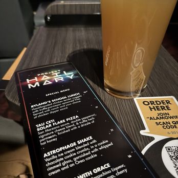 Alamo Drafthouse Cinema Boston Seaport - Specialized movie menu (this one if for Project Hail Mary) - Cinema Near Me - Boston, Massachusetts Alamo Drafthouse Cinema Boston Seaport - Specialized movie menu (this one if for Project Hail Mary) - Cinema Near Me - Boston, Massachusetts