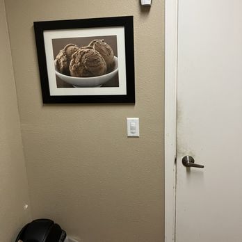 Koriander - A photo that may help any restroom patron remember their ultimate goal - Asian Fusion Near Me - Corvallis, Oregon