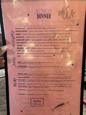 Menu photo 5 AhbA Costa Mesa, CA Menu photo 5 AhbA Costa Mesa, CA