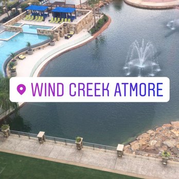Wind Creek - View of amphitheater from our 9th floor room - Hotels Near Me - Atmore, Alabama Wind Creek - View of amphitheater from our 9th floor room - Hotels Near Me - Atmore, Alabama