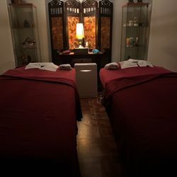 Nuad Royal Thai Spa - Couples massage time! I had Lidear and my husband has Add. They were fantastic! BEST massage we've ever had. Highly recommend!
