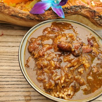 Dukunoo - Rice and peas with oxtail sauce - Caribbean Near Me - Miami, Florida